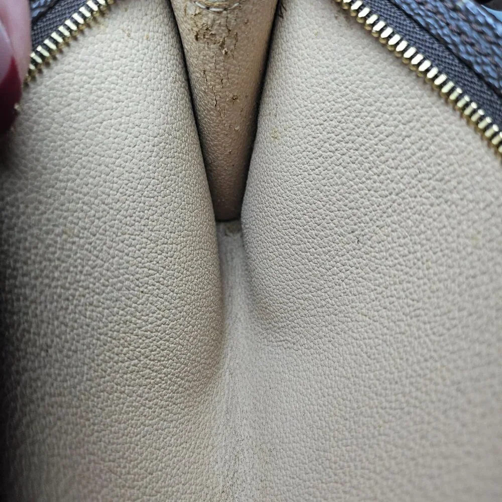 Authentic Louis Vuitton Monogram Petit Bucket Pouch - Picture 8 of 10